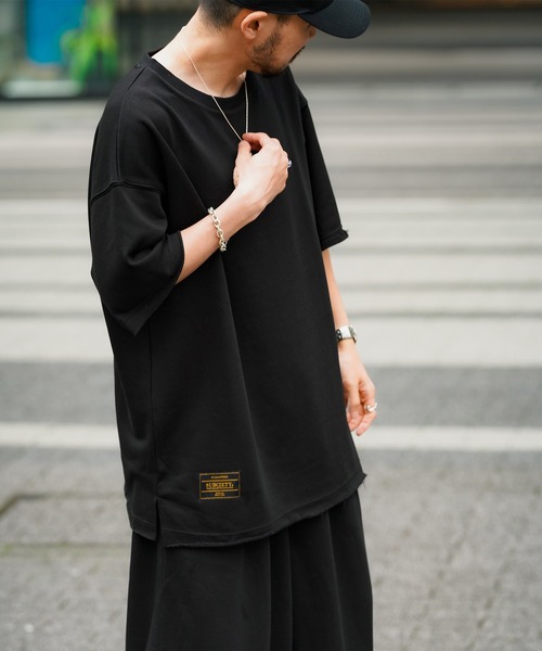 Subciety（サブサエティ）の「HALF SLEEVE SWEAT（Tシャツ/カットソー・メンズ・カーキ/グレー/ブラック・MEDIUM/LARGE/X-LARGE）」の21枚目の写真