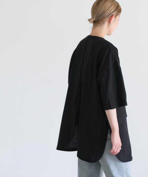 tocca ノーカラー半袖ジャケット TOCCA ジャケット ノーカラージャケット BRIGHT LUMINOUS 半袖