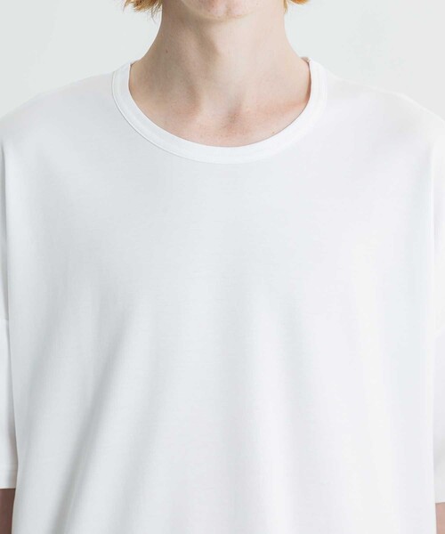 ATTACHMENT（アタッチメント）の「STUDIOUS別注 NEW DOLMAN SLEEVE S/S TEE（Tシャツ/カットソー・メンズ・ブラック/ホワイト/ダークグレー・3/1/2/4）」の7枚目の写真
