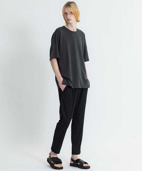 ATTACHMENT（アタッチメント）の「STUDIOUS別注 NEW DOLMAN SLEEVE S/S TEE（Tシャツ/カットソー・メンズ・ブラック/ホワイト/ダークグレー・3/1/2/4）」の11枚目の写真