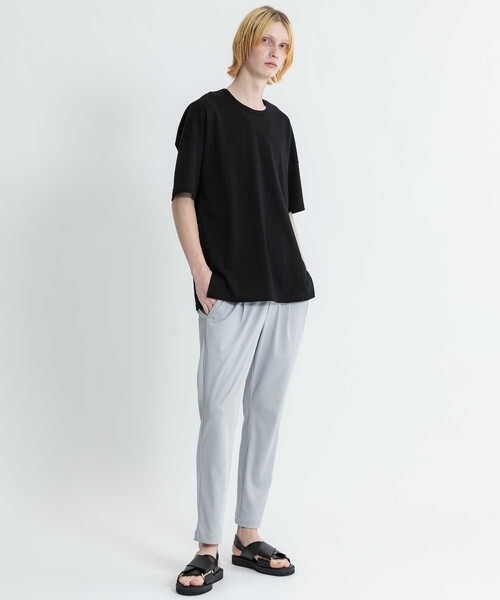 ATTACHMENT（アタッチメント）の「STUDIOUS別注 NEW DOLMAN SLEEVE S/S TEE（Tシャツ/カットソー・メンズ・ブラック/ホワイト/ダークグレー・3/1/2/4）」の19枚目の写真