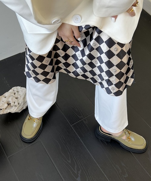 me+em select（ミームセレクト）の「チャンキーソールビットローファーサボサンダル（サンダル・レディース・アイボリー/ブラック/グリーン・37/38/39）」の17枚目の写真