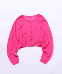 sara&cake（サラアンドケイク）の「シアーニット2WAYショートカーディガン（カーディガン/ボレロ）」