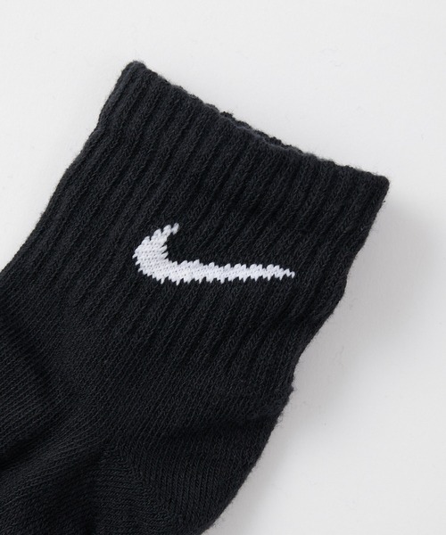 NIKE(ナイキ)の「NIKE/ナイキ 3Pエブリデイクッションクウォーターソックス(ソックス/靴下・レディース・ホワイト/ブラック・23)」の7枚目の写真