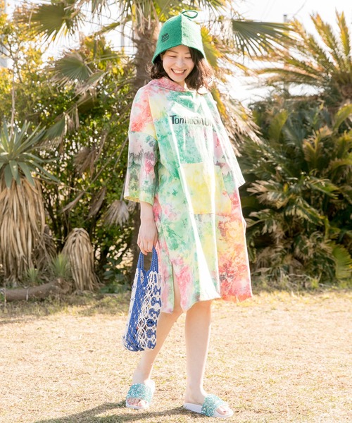 チャイハネ（チャイハネ）の「【チャイハネ】マクラメサウナミニバッグ（トートバッグ・レディース・ブラック/オレンジ/ブルー/グリーン・FREE）」の9枚目の写真