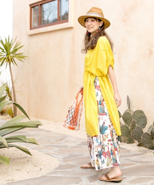 チャイハネ（チャイハネ）の「【チャイハネ】マクラメサウナミニバッグ（トートバッグ・レディース・ブラック/オレンジ/ブルー/グリーン・FREE）」の11枚目の写真