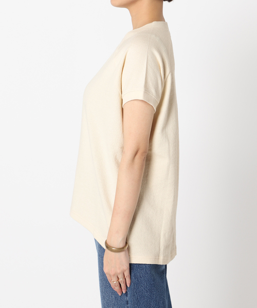 B.C STOCK(ベーセーストック)の「梨地ラグランTシャツ(Tシャツ/カットソー・レディース・ホワイト/ブラック/グリーン・FREE)」の17枚目の写真