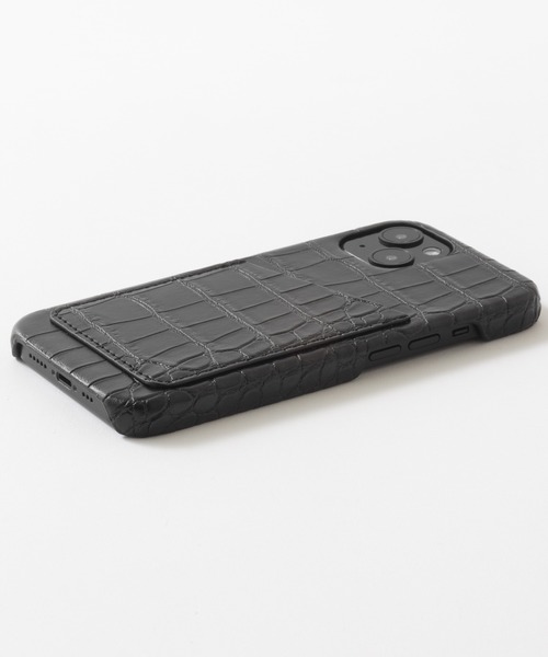 グッチ iPhone iPod ケース 小物ケース クロコ型押しレザー ブラック グッチ iPhone iPod ケース 小物ケース クロコ型押しレザー