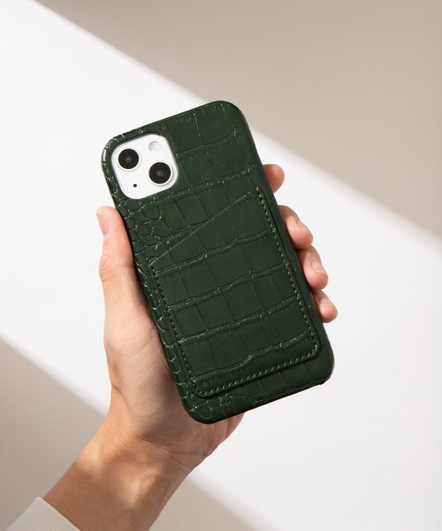 グッチ iPhone iPod ケース 小物ケース クロコ型押しレザー ブラック グッチ iPhone iPod ケース 小物ケース クロコ型押しレザー