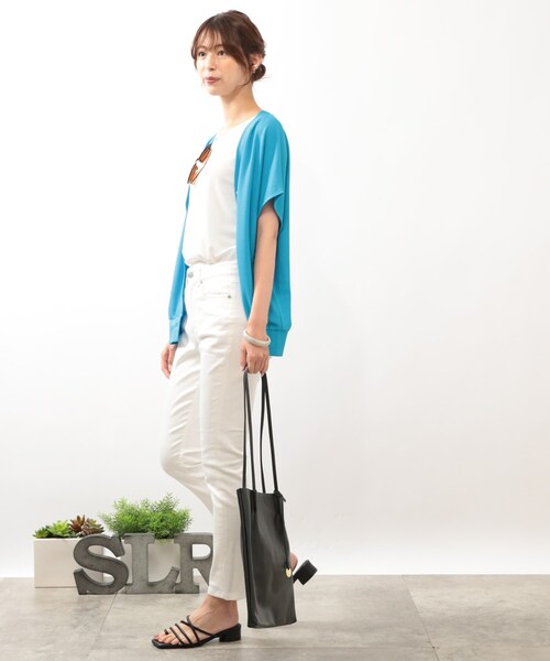 DRESKIP（ドレスキップ）の「◆【接触冷感】メランジタンクトップ（タンクトップ・レディース・ライトベージュ/オフホワイト/ブラック・02/03）」の15枚目の写真