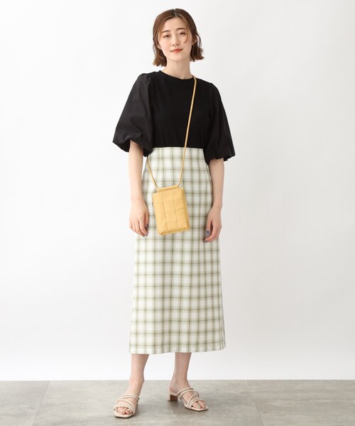 grove（グローブ）の「◆【華やか】バルーンスリーブプルオーバー（Tシャツ/カットソー・レディース・ブラック/オレンジ/ブラウン系その他・02/03/04/01/05）」の4枚目の写真