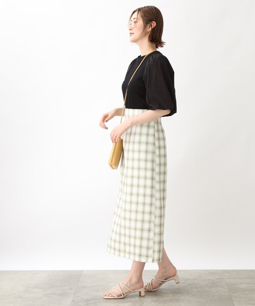 grove（グローブ）の「◆【華やか】バルーンスリーブプルオーバー（Tシャツ/カットソー・レディース・ブラック/オレンジ/ブラウン系その他・02/03/04/01/05）」の5枚目の写真