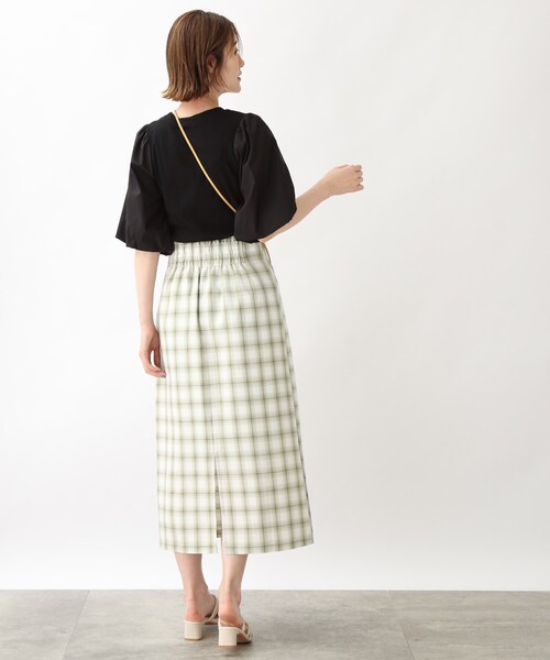 grove（グローブ）の「◆【華やか】バルーンスリーブプルオーバー（Tシャツ/カットソー・レディース・ブラック/オレンジ/ブラウン系その他・02/03/04/01/05）」の6枚目の写真