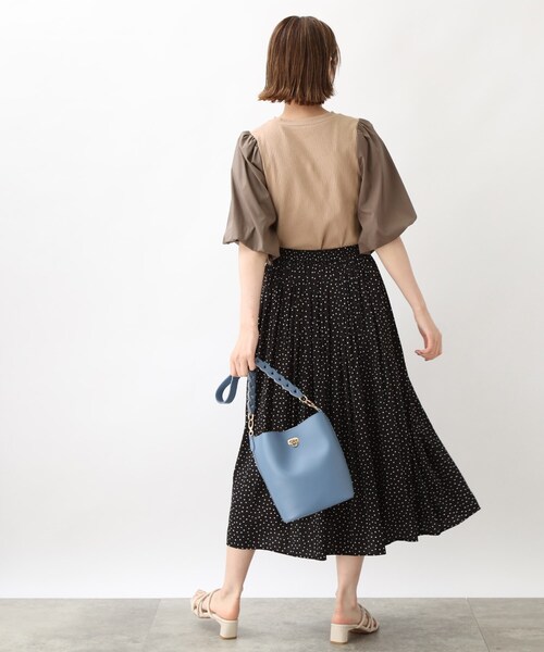 grove（グローブ）の「◆【華やか】バルーンスリーブプルオーバー（Tシャツ/カットソー・レディース・ブラック/オレンジ/ブラウン系その他・02/03/04/01/05）」の11枚目の写真