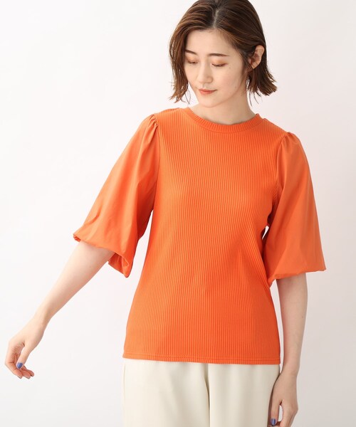 grove（グローブ）の「◆【華やか】バルーンスリーブプルオーバー（Tシャツ/カットソー・レディース・ブラック/オレンジ/ブラウン系その他・02/03/04/01/05）」の19枚目の写真