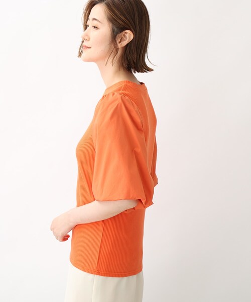 grove（グローブ）の「◆【華やか】バルーンスリーブプルオーバー（Tシャツ/カットソー・レディース・ブラック/オレンジ/ブラウン系その他・02/03/04/01/05）」の21枚目の写真