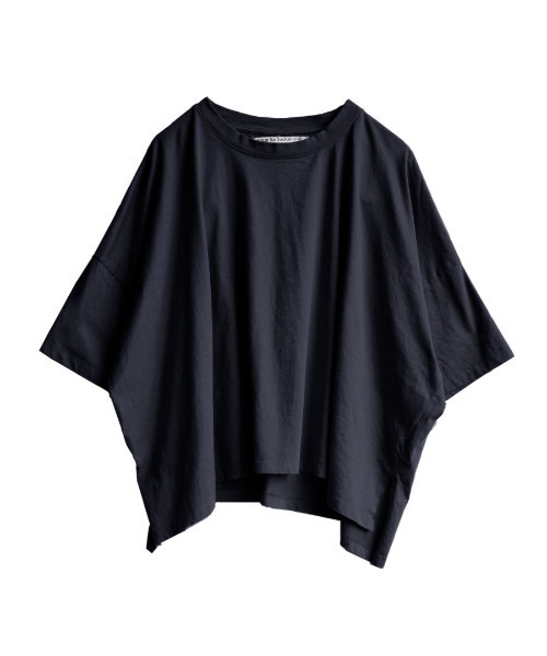 apartment department（アパートメントデパートメント）の「サスティナブルコットン ワイドシルエットTシャツ（Tシャツ/カットソー・レディース・オフホワイト/オレンジ/ライトカーキ/ネイビー・M）」の13枚目の写真
