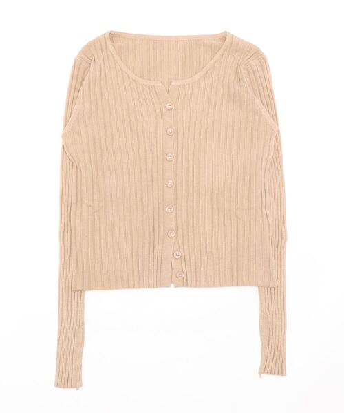 aimoha(アイモハ)の「シンプルカーディガン(カーディガン/ボレロ・レディース・ホワイト/ブラック/ベージュ/ブルー/グリーン/チョコ・FREE)」の11枚目の写真