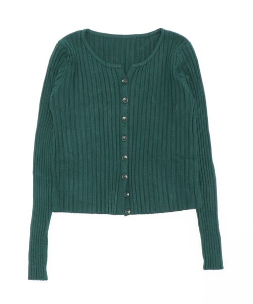 aimoha(アイモハ)の「シンプルカーディガン(カーディガン/ボレロ・レディース・ホワイト/ブラック/ベージュ/ブルー/グリーン/チョコ・FREE)」の12枚目の写真