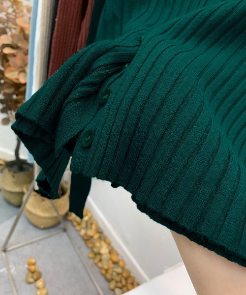 aimoha(アイモハ)の「シンプルカーディガン(カーディガン/ボレロ・レディース・ホワイト/ブラック/ベージュ/ブルー/グリーン/チョコ・FREE)」の17枚目の写真