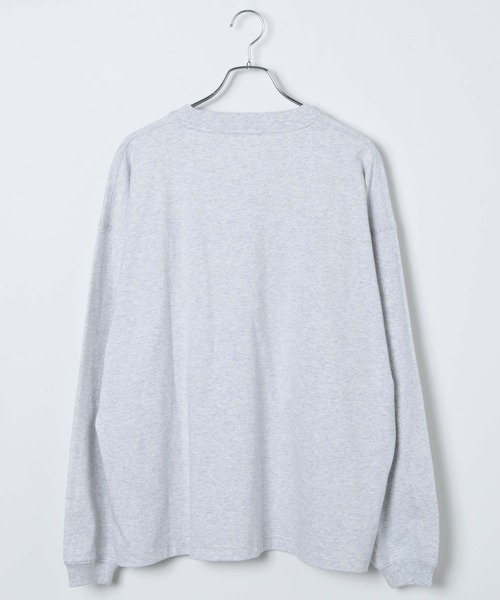 WEGO（ウィゴー）の「WEGO/ヘビーウエイト ワンポイントロゴロンT（Tシャツ/カットソー・メンズ・ブラック/ダークグリーン/グレー系その他・MEDIUM/LARGE）」の21枚目の写真