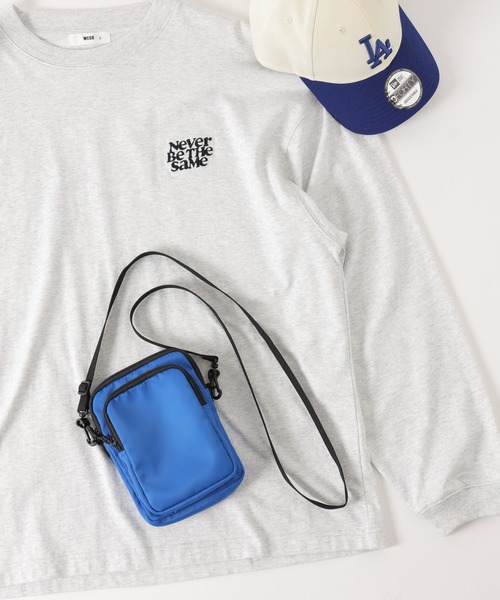 WEGO（ウィゴー）の「WEGO/ヘビーウエイト ワンポイントロゴロンT（Tシャツ/カットソー・メンズ・ブラック/ダークグリーン/グレー系その他・MEDIUM/LARGE）」の16枚目の写真