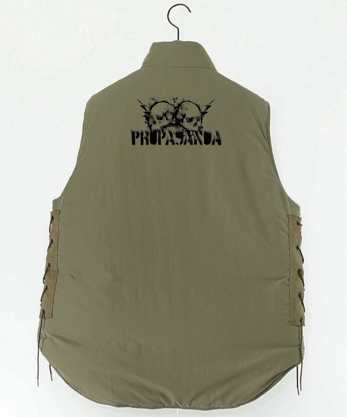 EGO TRIPPING(エゴトリッピング)の「mcg3091-EGO×PROPA M69 BODYARMOUR VEST ベスト(ベスト・メンズ・ベージュ/ブラック・46/48)」の7枚目の写真