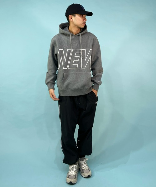 セール】NEW ERA/ニューエラ ビッグロゴ プルオーバーパーカー