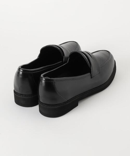 green label relaxing(グリーンレーベルリラクシング)の「GLR レイン ローファー(レインシューズ・メンズ・ブラック・25cm/26cm/27cm/28cm)」の6枚目の写真