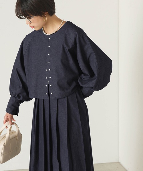 forksy.（フォルクシー）の「【forksy.】2wayデニムショート丈