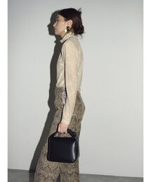 Ray BEAMS | RBS / シアー ペイズリー ハイネック カットソー(Tシャツ/カットソー)