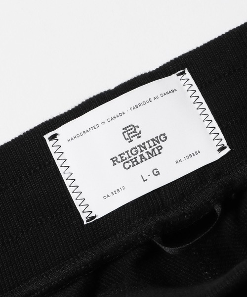 REIGNING CHAMP(レイニングチャンプ)の「REIGNING CHAMP/レイニングチャンプ RELAXED SWEATPANT スウェットパンツ(スウェットパンツ・メンズ・ブラック/グレー・L/M/XL)」の6枚目の写真