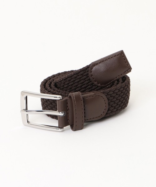 ikka（イッカ）の「ゴムメッシュベルト（ベルト・メンズ・ベージュ/ブラウン/ブラック/ネイビー/グリーン/スカイブルー/ダークネイビー/チャコール/グレー/オリーブ・FREE）」の17枚目の写真