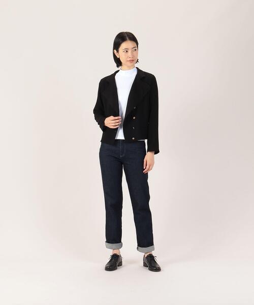 agnes b.（アニエスベー）の「U700 VESTE フィフルブルゾン（ブルゾン・レディース・ブラック・40/38/42/36）」の8枚目の写真