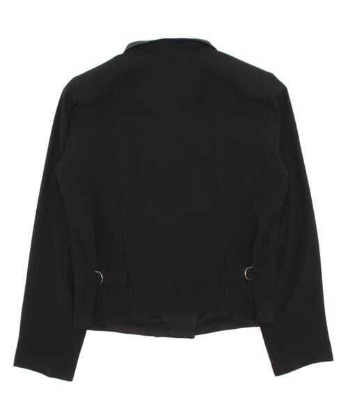 agnes b.（アニエスベー）の「U700 VESTE フィフルブルゾン（ブルゾン・レディース・ブラック・40/38/42/36）」の3枚目の写真