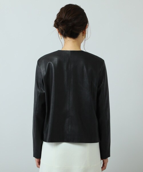 UNTITLED 黒 レザー ジャケット サイズ1 UNTITLED 黒 レザー ジャケット サイズ1 UNTITLED（アンタイトル
