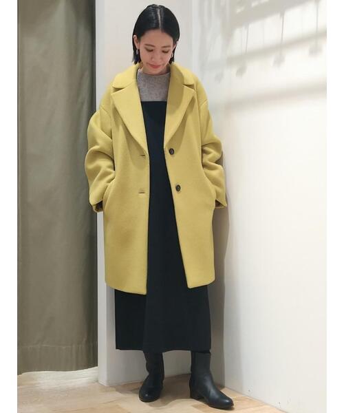 human woman（ヒューマンウーマン）の「オーガニック綿天竺長袖Ｔシャツ（Tシャツ/カットソー・レディース・ホワイト/ネイビー/グレー・MEDIUM/LARGE）」の20枚目の写真