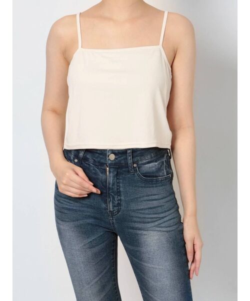 RESEXXY（リゼクシー）の「シースルークロップドシャツ（シャツ/ブラウス・レディース・ブラック/ベージュ/アイボリー・FREE）」の12枚目の写真