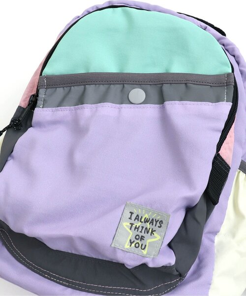 BREEZE（ブリーズ）の「FOスマイルバックパック（バックパック/リュック・キッズ・レインボー/カモフラージュ/ラベンダー/ベージュ/キャメル/ピンク・SMALL/MEDIUM）」の16枚目の写真