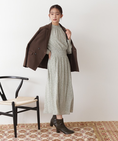 N.（N. Natural Beauty Basic）（エヌエヌナチュラルビューティーベーシック）の「【S Size Line】◆ダブルジャケット（その他アウター・レディース・ブラウン/ナチュラル/チェック・SMALL/MEDIUM）」の4枚目の写真