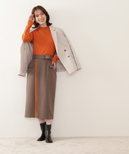 N.（N. Natural Beauty Basic）（エヌエヌナチュラルビューティーベーシック）の「【S Size Line】◆ダブルジャケット（その他アウター・レディース・ブラウン/ナチュラル/チェック・SMALL/MEDIUM）」の16枚目の写真