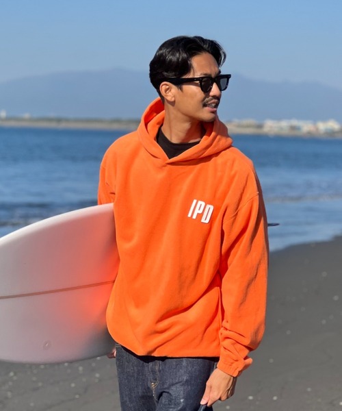 IPD(アイピーディー)の「【IPD】STEPS FLEECE HOODIE(その他トップス・メンズ・グリーン/ベージュ/ネイビー/オレンジ・MEDIUM/LARGE/X-LARGE)」の20枚目の写真