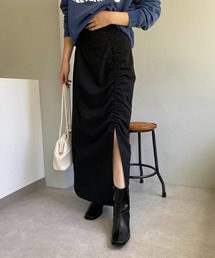 CAPRICIEUX LE'MAGE | シャーリングスカート(スカート)