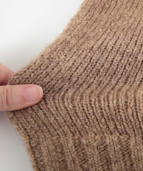 titivate（ティティベイト）の「デザインリブニットベスト（ベスト・レディース・ブラック/ベージュ/グリーン・S/M）」の9枚目の写真