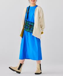 coen（コーエン）の「タイプライターボリュームスリーブワンピース（シャツワンピース）」