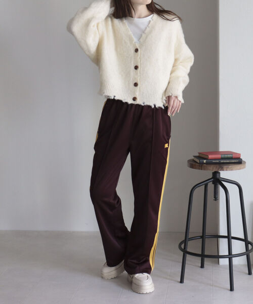 fredy emue（フレディエミュ）の「【RUSSELL ATHLETIC/ラッセル アスレチック】CLASSIC JERSEY TRACK PANTS（その他パンツ・レディース・ブラック/ブラウン/ブルー・L）」の4枚目の写真