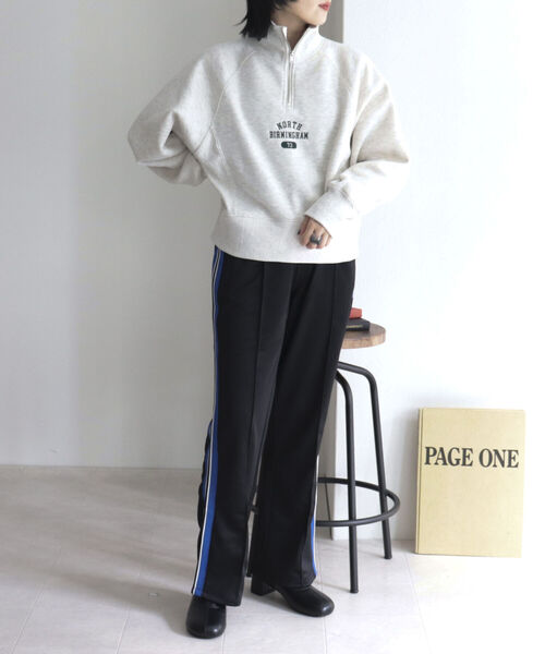 fredy emue（フレディエミュ）の「【RUSSELL ATHLETIC/ラッセル アスレチック】CLASSIC JERSEY TRACK PANTS（その他パンツ・レディース・ブラック/ブラウン/ブルー・L）」の9枚目の写真
