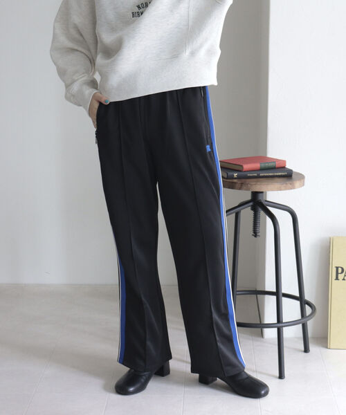fredy emue（フレディエミュ）の「【RUSSELL ATHLETIC/ラッセル アスレチック】CLASSIC JERSEY TRACK PANTS（その他パンツ・レディース・ブラック/ブラウン/ブルー・L）」の13枚目の写真