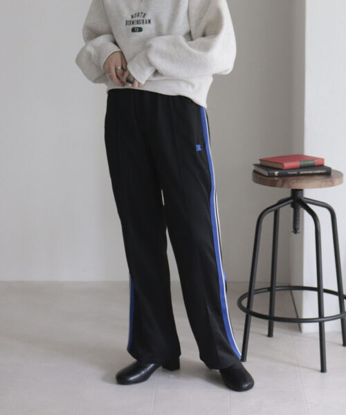 fredy emue（フレディエミュ）の「【RUSSELL ATHLETIC/ラッセル アスレチック】CLASSIC JERSEY TRACK PANTS（その他パンツ・レディース・ブラック/ブラウン/ブルー・L）」の14枚目の写真