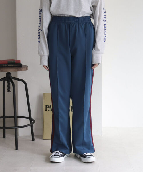 fredy emue（フレディエミュ）の「【RUSSELL ATHLETIC/ラッセル アスレチック】CLASSIC JERSEY TRACK PANTS（その他パンツ・レディース・ブラック/ブラウン/ブルー・L）」の15枚目の写真